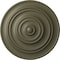 Ekena Millwork Classic Ceiling Medallion (Fits Canopies up to 4 1/8"), Hnd-Painted Spartan Stone, 13 1/4"OD x 1/2"P CM13CLSSF - alternate 1